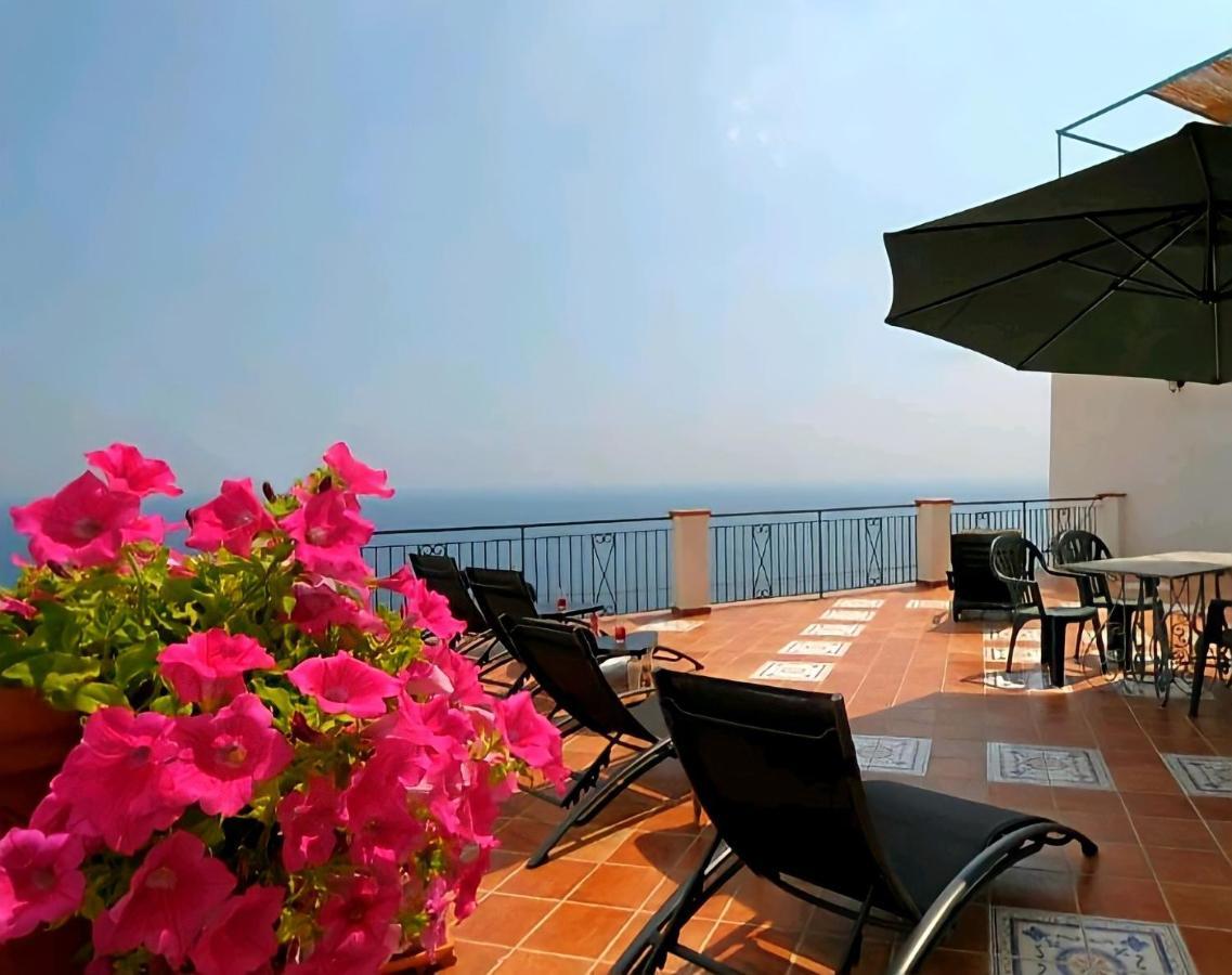 Villa Terrazza Di Rosa - Sea View Praiano Exterior foto
